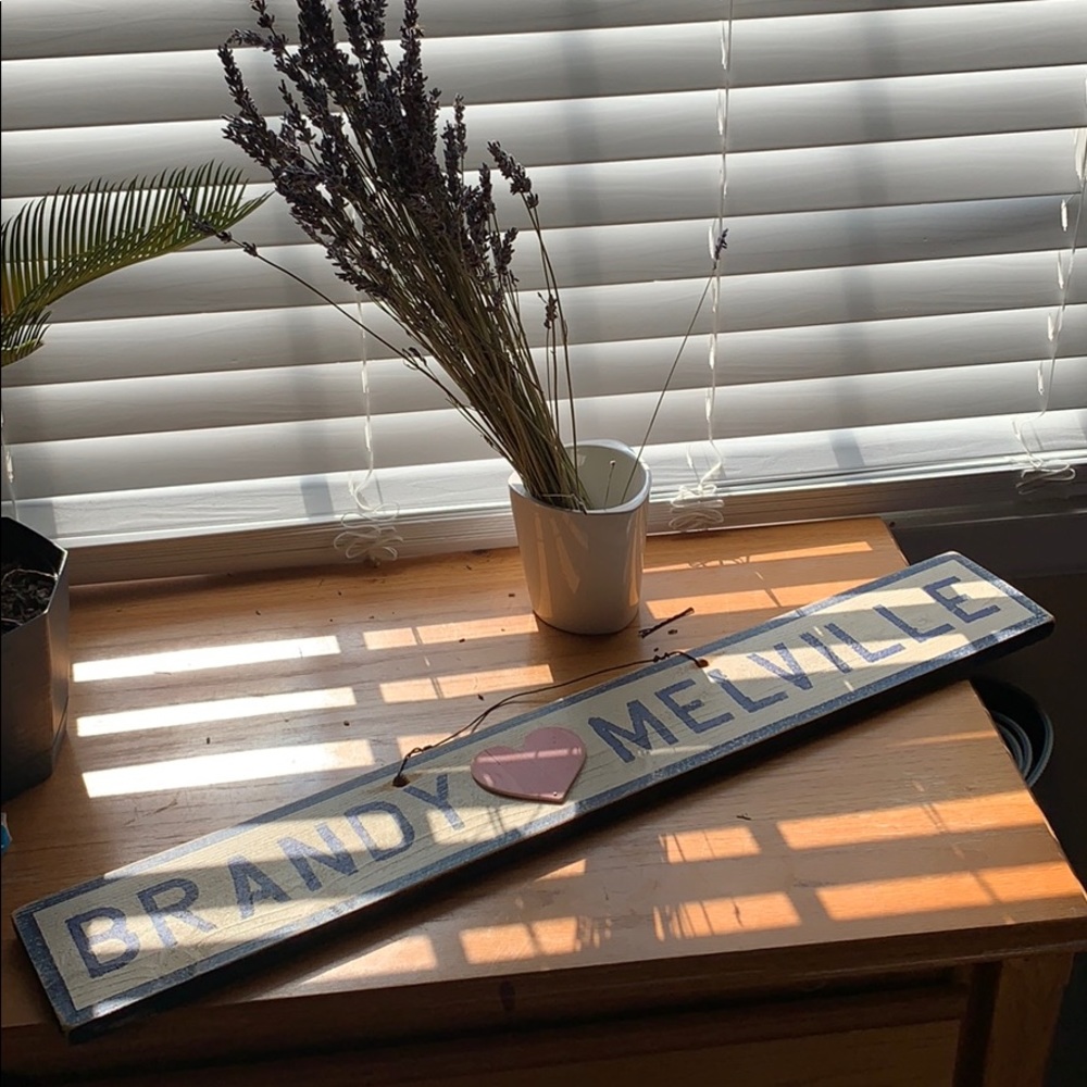 Brandy Melville Original Hanging Sign
